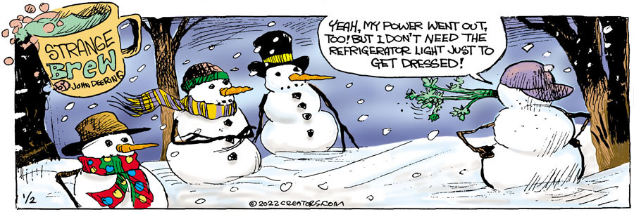 Strange Brew for Jan 02, 2022