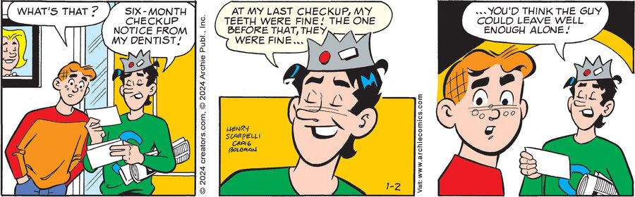 Archie for Jan 02, 2024