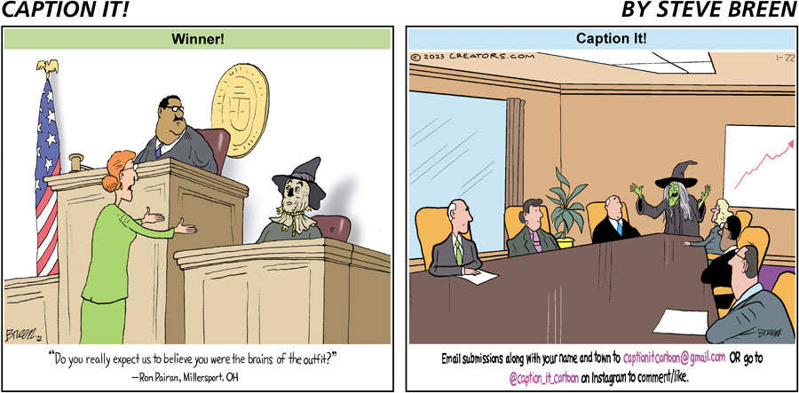 Caption It! for Jan 22, 2023