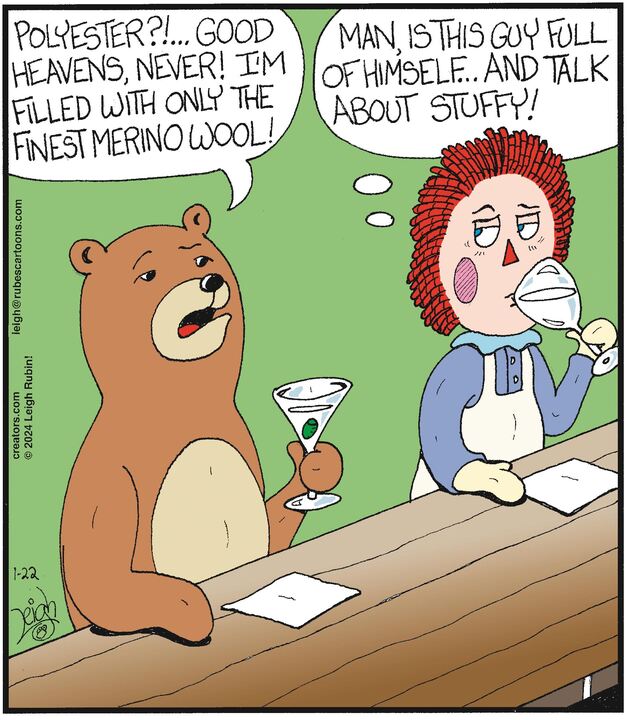 Rubes® for Jan 22, 2024