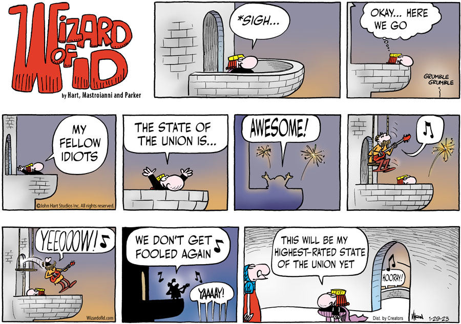 Wizard of Id for Jan 29, 2023