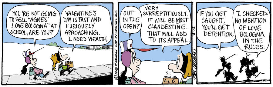 Agnes for Feb 12, 2024