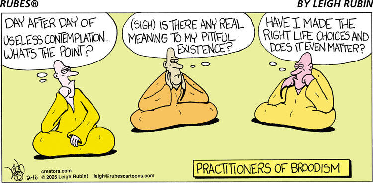 Rubes® for Feb 16, 2025