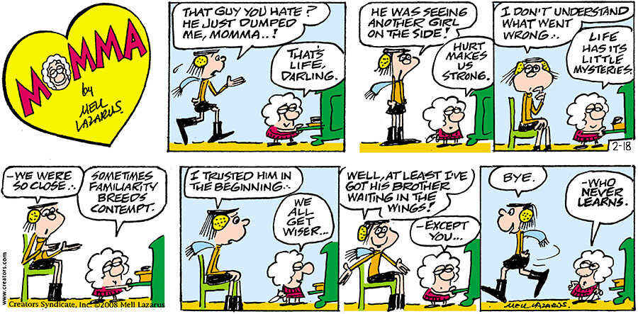 Momma for Feb 18, 2024