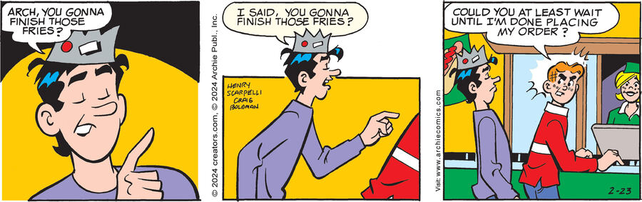 Archie for Feb 23, 2024