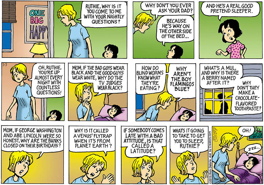 One Big Happy® for Mar 03, 2024