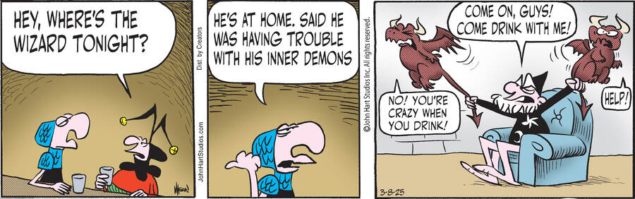 Wizard of Id for Mar 08, 2025