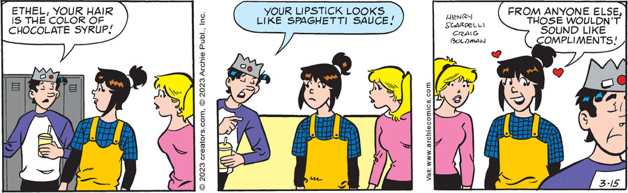 Archie for Mar 15, 2023