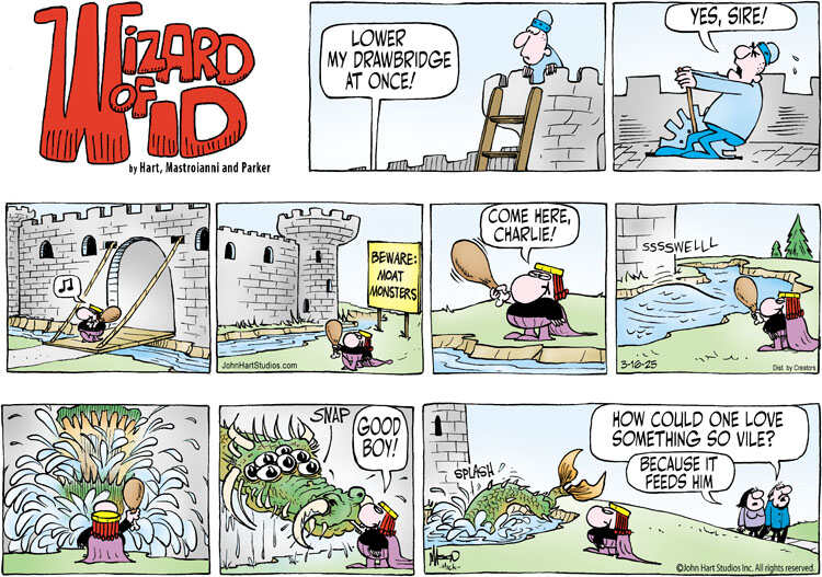 Wizard of Id for Mar 16, 2025