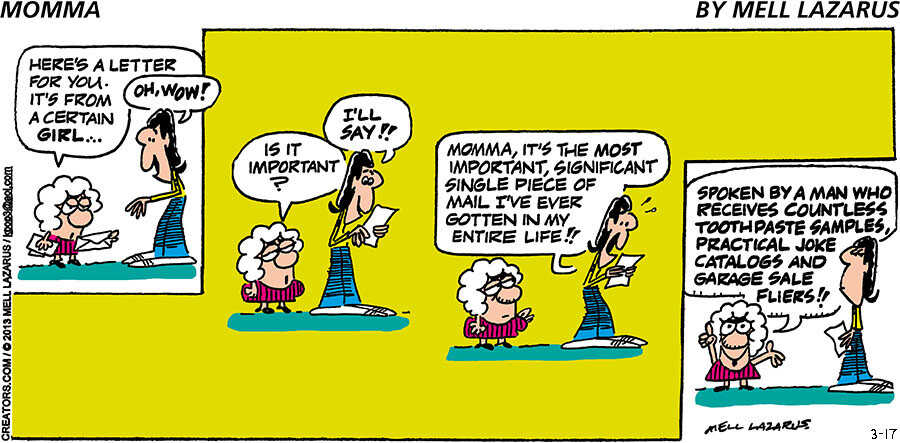 Momma for Mar 17, 2024