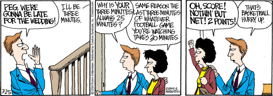 Daddy's Home for Mar 25, 2024