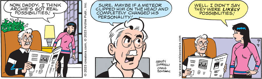 Archie for Apr 04, 2023