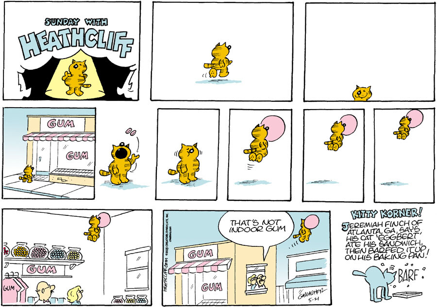 Heathcliff for May 21, 2023