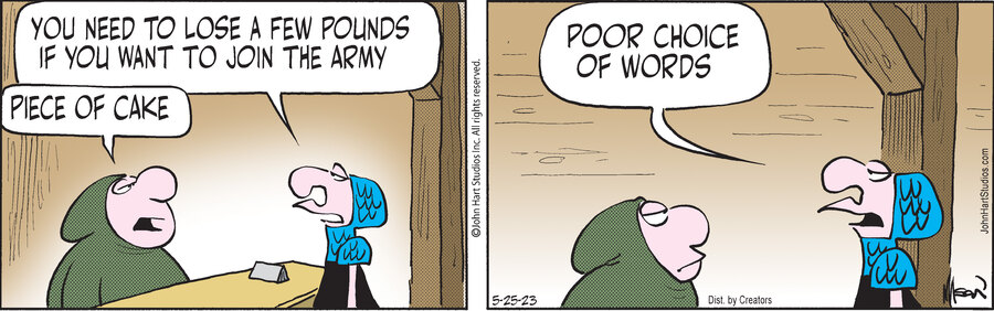 Wizard of Id for May 25, 2023