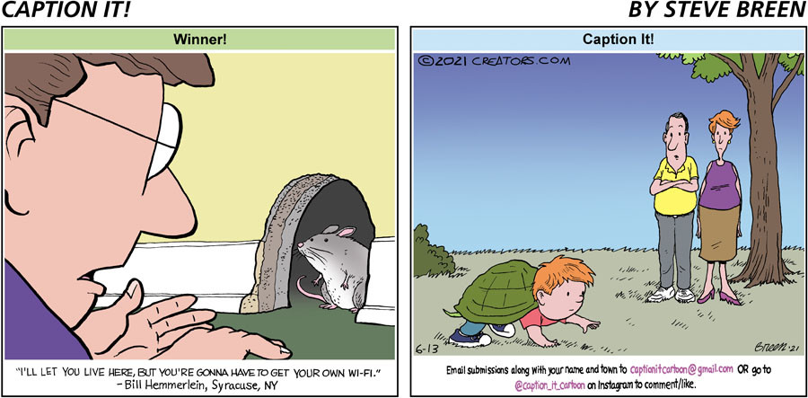 Caption It! for Jun 13, 2021