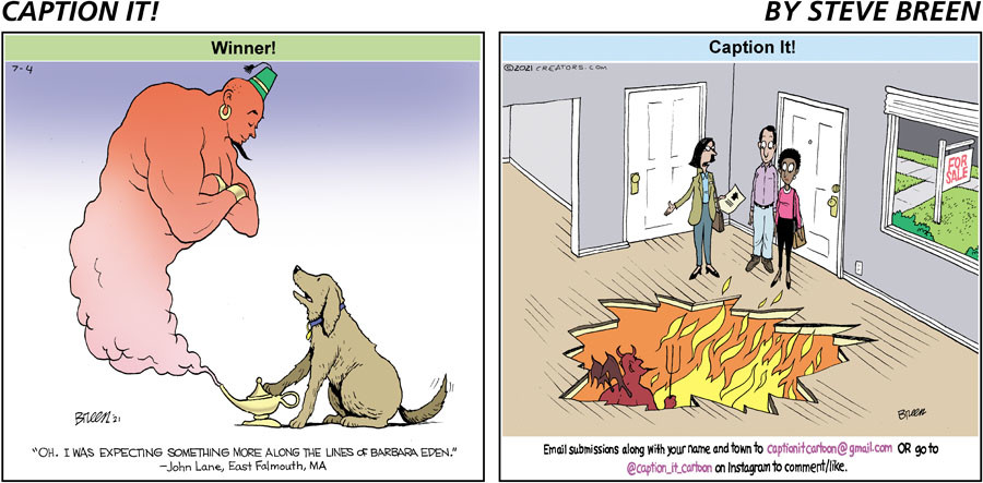 Caption It! for Jul 04, 2021