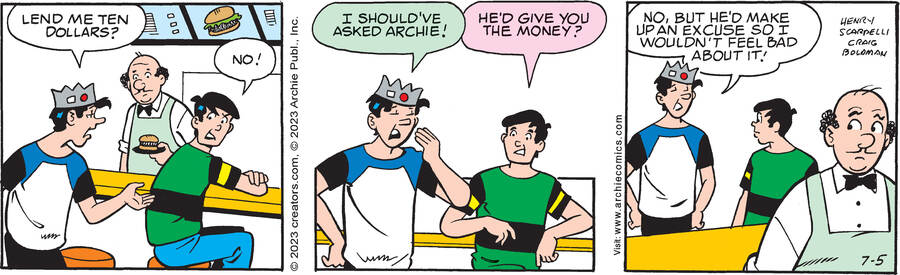 Archie for Jul 05, 2023