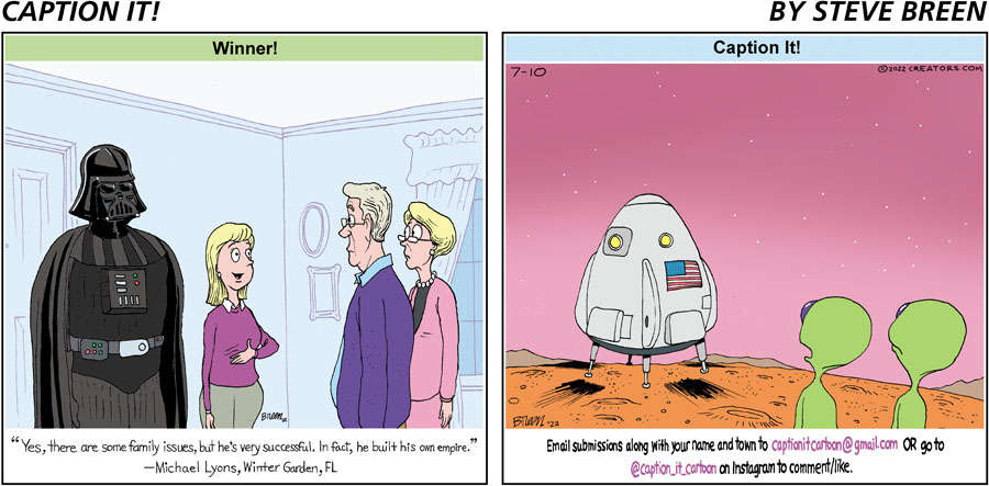 Caption It! for Jul 10, 2022