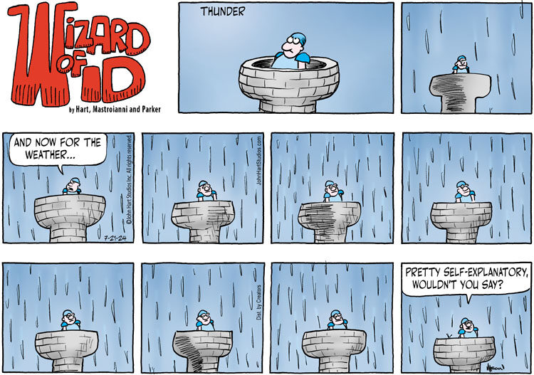 Wizard of Id for Jul 21, 2024