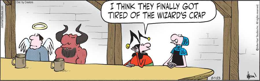 Wizard of Id for Aug 01, 2023