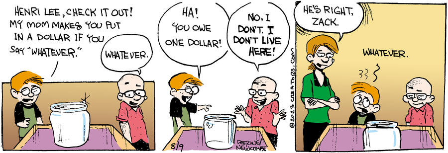 Zack Hill for Aug 09, 2023