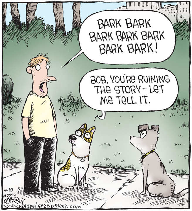 Speed Bump for Aug 18, 2022