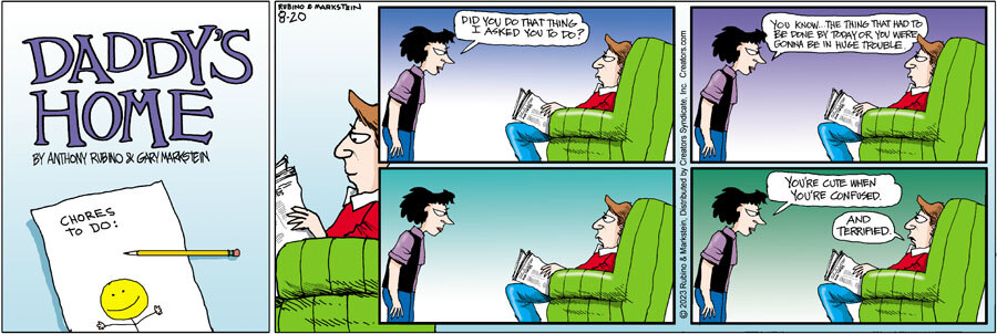 Daddy's Home for Aug 20, 2023