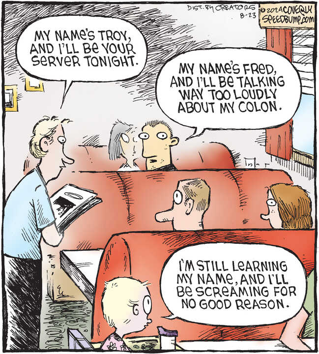 Speed Bump for Aug 23, 2024