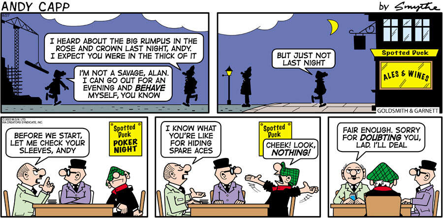 Andy Capp for Aug 27, 2023