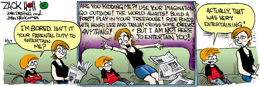 Zack Hill for Aug 27, 2023