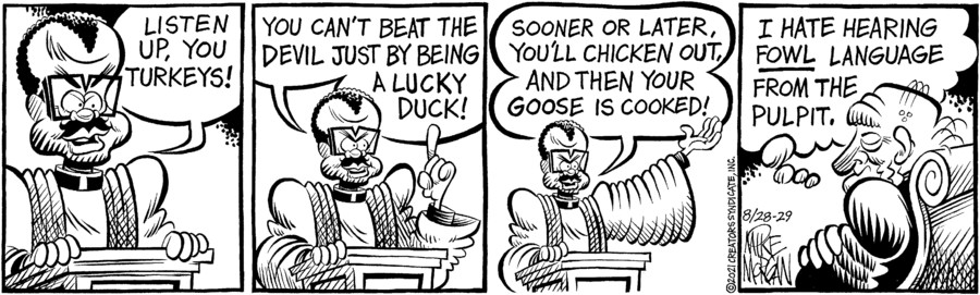 For Heaven's Sake for Aug 30, 2021