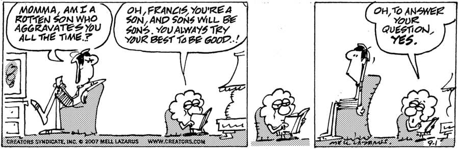 Momma for Sep 01, 2023