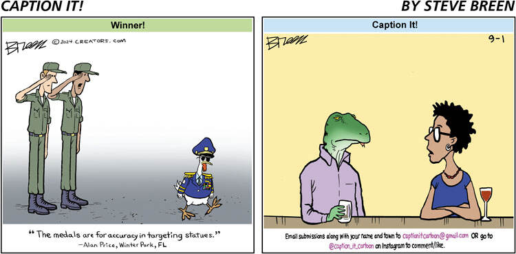 Caption It! for Sep 01, 2024