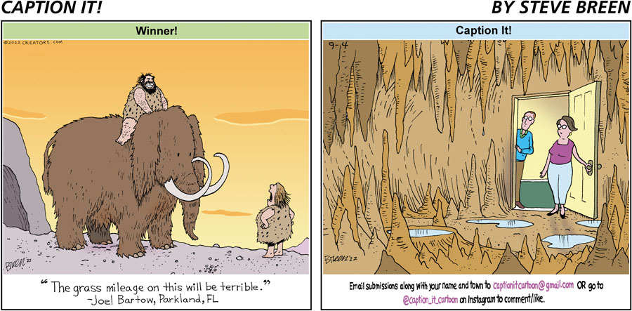 Caption It! for Sep 04, 2022