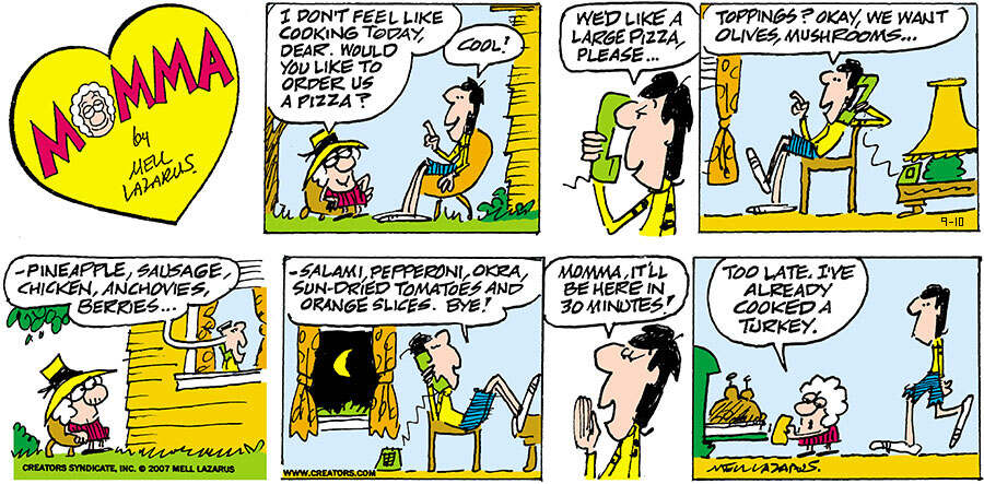 Momma for Sep 10, 2023