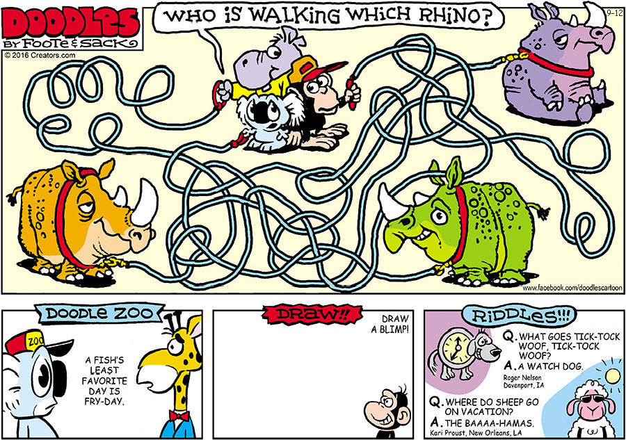 Doodles for Sep 12, 2021