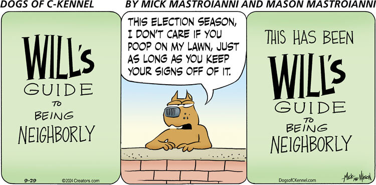 Dogs of C-Kennel for Sep 29, 2024