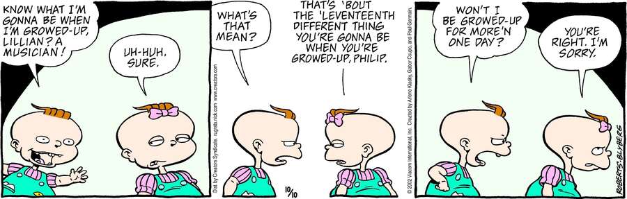 Rugrats for Oct 10, 2023