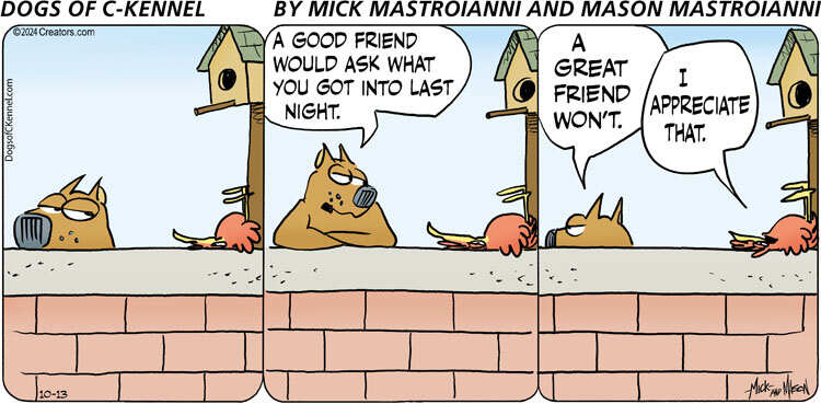 Dogs of C-Kennel for Oct 13, 2024