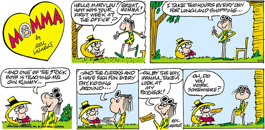 Momma for Oct 15, 2023