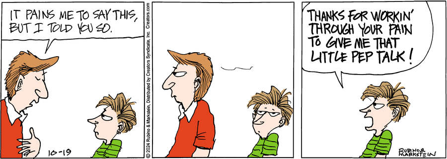 Daddy's Home for Oct 19, 2024