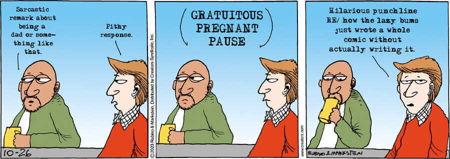 Daddy's Home for Oct 26, 2023