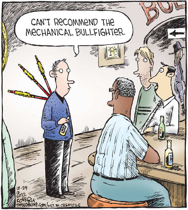 Speed Bump for Oct 29, 2022