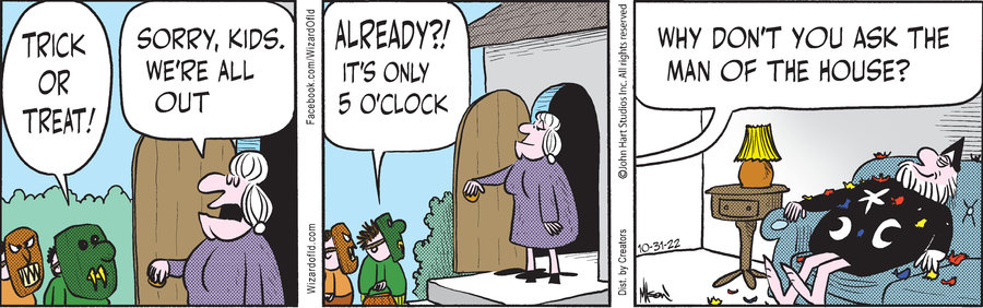 Wizard of Id for Oct 31, 2022