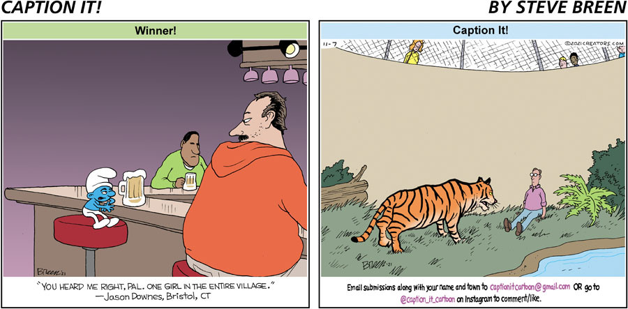 Caption It! for Nov 07, 2021