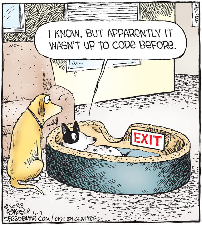 Speed Bump for Nov 07, 2022