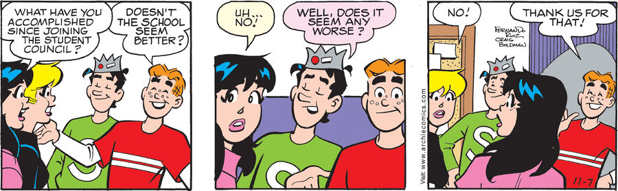 Archie for Nov 07, 2024