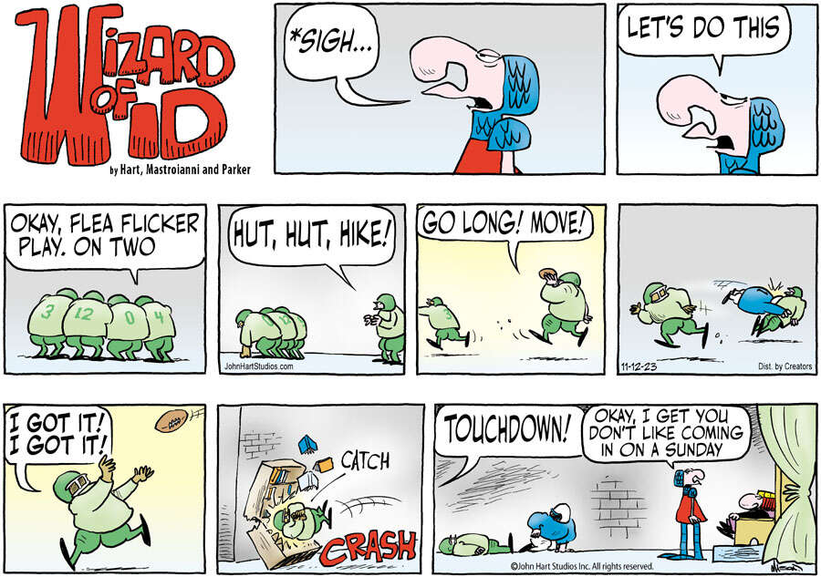 Wizard of Id for Nov 12, 2023