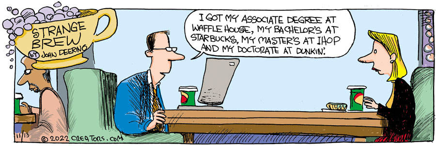 Strange Brew for Nov 13, 2022