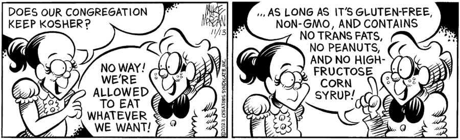 For Heaven's Sake for Nov 13, 2023